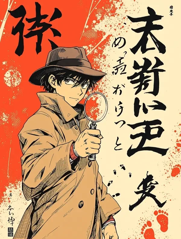少年侦探社漫画封面
